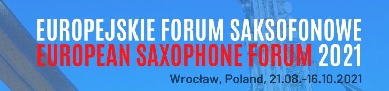 Europejskie Forum Saksofonowe 2021
