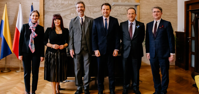 Wizyta Ambasadora Austrii w Opolu / Besuch des österreichischen Botschafters in Oppeln